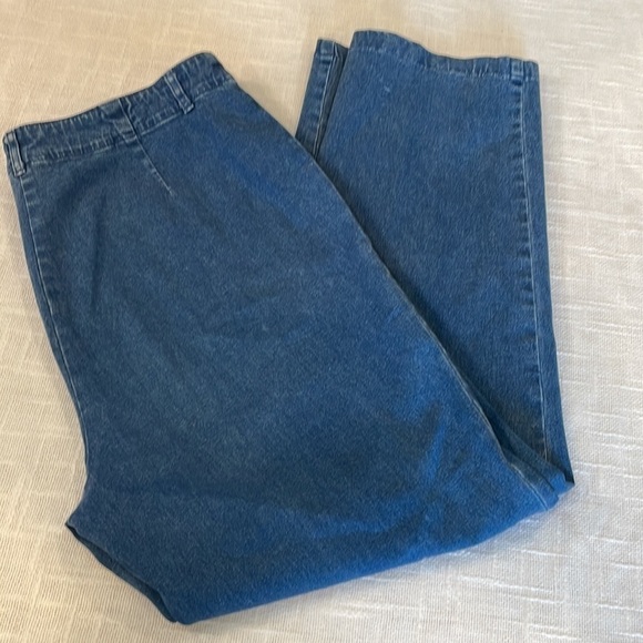 Charter club flat front pull on leggings denim jeans - Picture 8 of 9